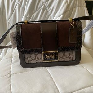 Coach Allie in Signature Jacquard